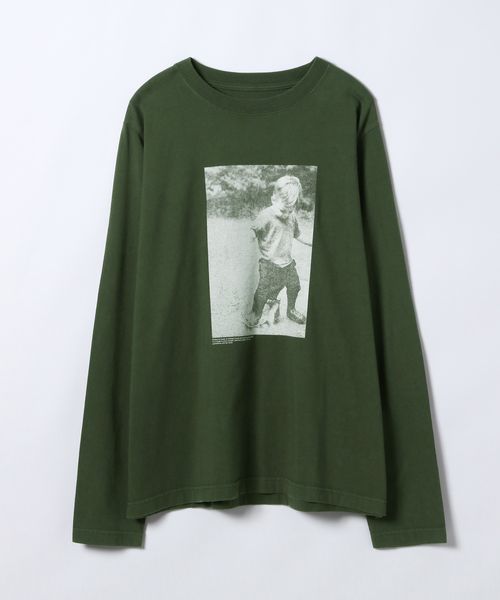 JEANASIS アソートレトログラフィックプリントロンTEE グリーン FREE ウィメンズインナー ジーナシス 608897 and ST アンドエスティ（旧ドットエスティ）