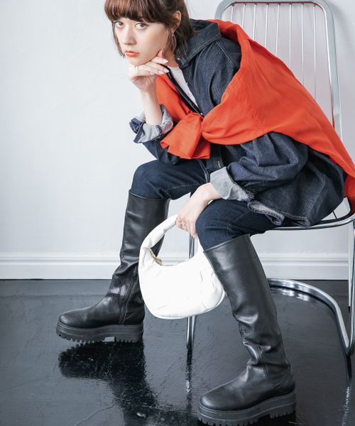 ジーナシス ブーツ☆L JEANASIS - ジーナシス ロングブーツ L Lの通販