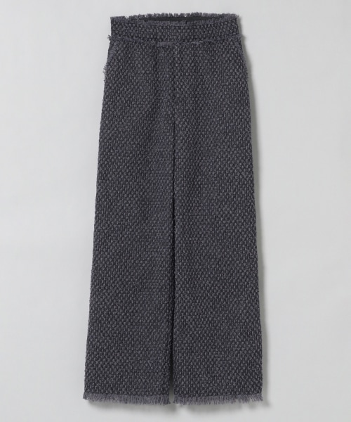 ミックスツイードワイドパンツ 公式 ジーナシス Jeanasis 通販