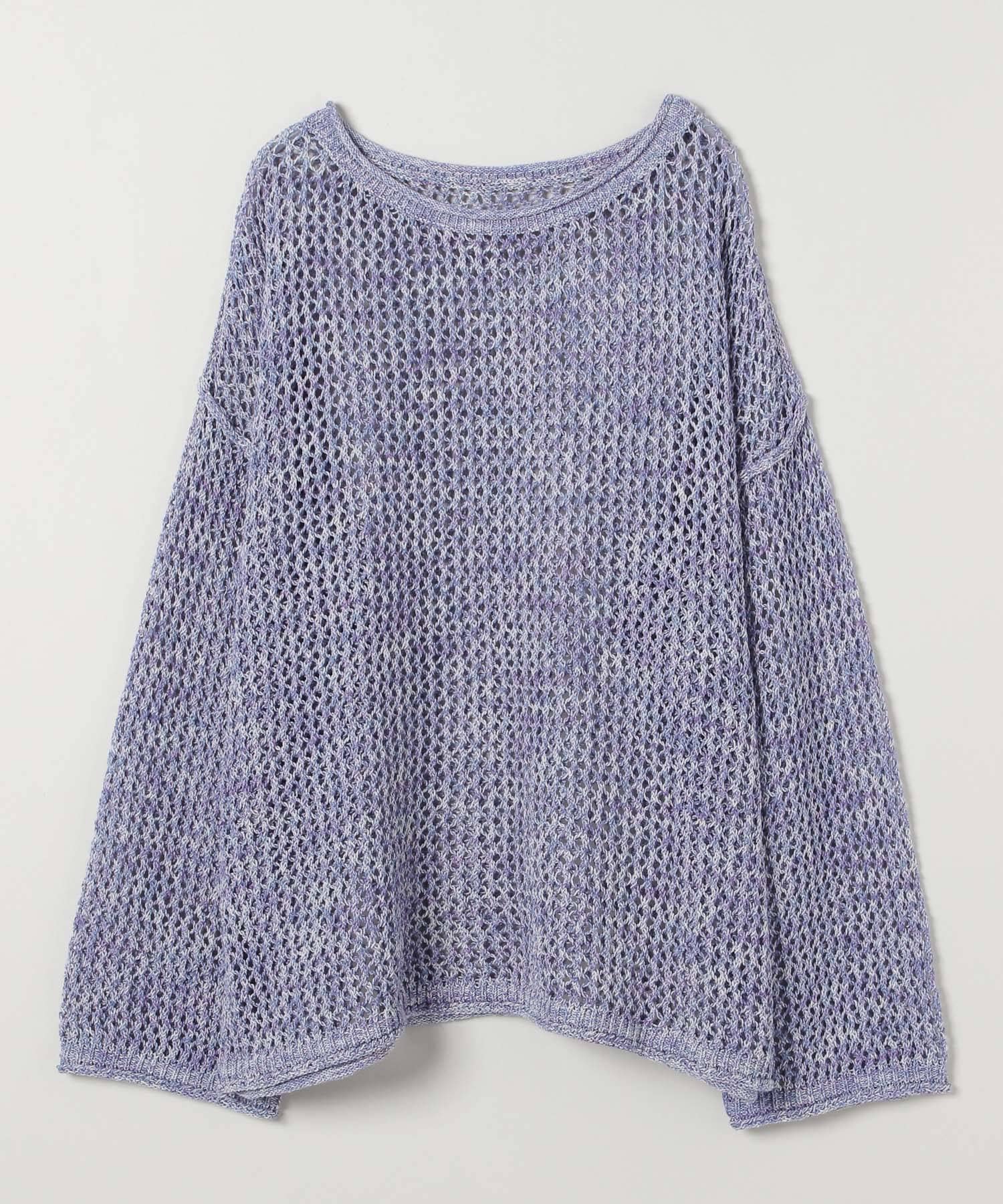 eL】Mix Spray Fishnet Pullover | [公式]ジーナシス （JEANASIS）通販