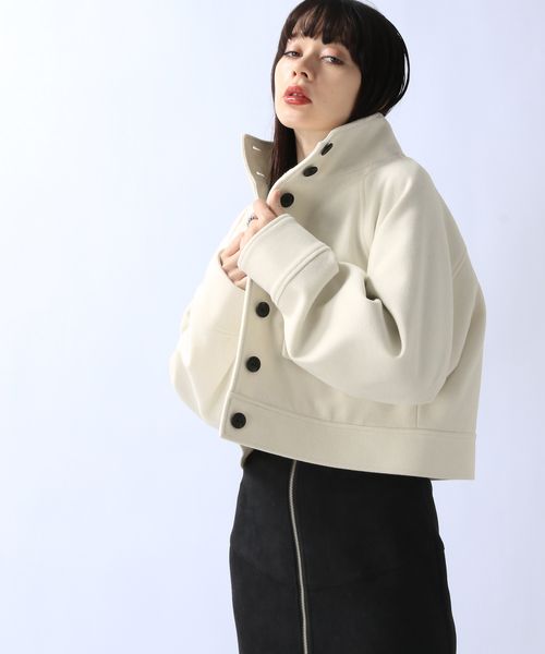 【商品】JEANASIS 2wayステンカラーフードコート ロングコート