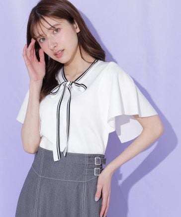フレアスリーブボウタイニット | [公式]JILL by JILL STUART（ジルバイ