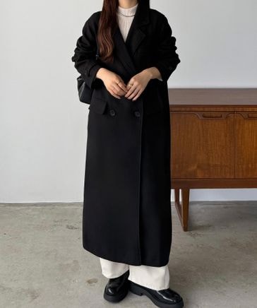 ♦️希少♦️ZARA チェスターコート　ロング　ストリート系　韓国系　2.6万 callautia ダブルボタンロングチェスターコート | [公式]junoah