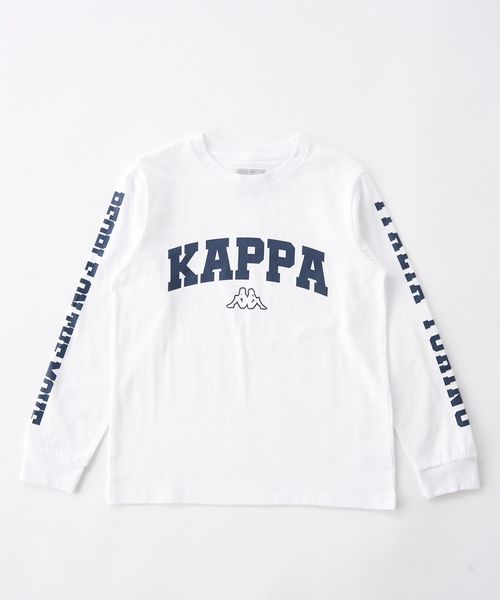 Kappa プリント長袖Tシャツ レッド XL キッズ カッパ 493233 and ST アンドエスティ(旧ドットエスティ) Kappa プリント長袖Tシャツ レッド XL キッズ カッパ 493233 and ST アンドエスティ(旧ドットエスティ)