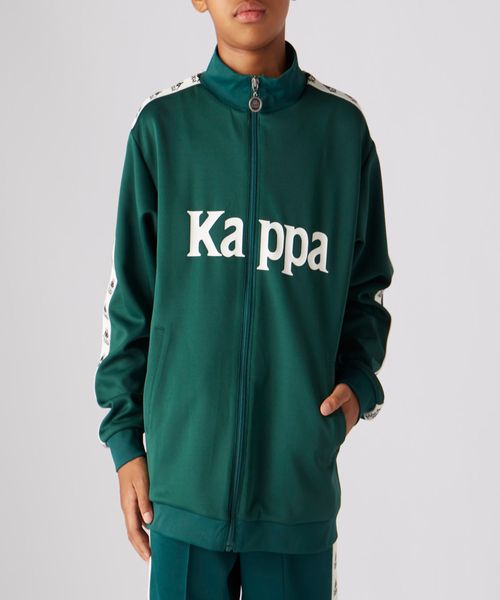 Kappa フロントロゴ入りジャージ オフホワイト XS キッズ カッパ 493242 and ST アンドエスティ(旧ドットエスティ) Kappa フロントロゴ入りジャージ オフホワイト XS キッズ カッパ 493242 and ST アンドエスティ(旧ドットエスティ)