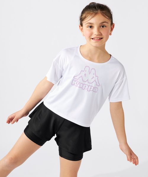 Kappa スクール水着+Tシャツ付き 2点セット水着 水着 グレー L カッパ 493250 and ST アンドエスティ(旧ドットエスティ) Kappa スクール水着+Tシャツ付き 2点セット水着 水着 グレー L カッパ 493250 and ST アンドエスティ(旧ドットエスティ)