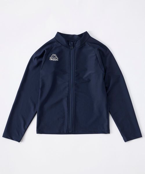 Kappa ワンポイント長袖ZIPラッシュガード 水着 グレー L カッパ 493260 and ST アンドエスティ(旧ドットエスティ) Kappa ワンポイント長袖ZIPラッシュガード 水着 グレー L カッパ 493260 and ST アンドエスティ(旧ドットエスティ)