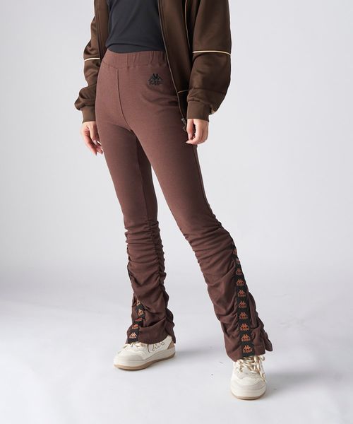 Kappa AUTHENTIC ギャザーレギンス チャコールグレー L ウィメンズボトムス カッパ 493301 and ST アンドエスティ(旧ドットエスティ) Kappa AUTHENTIC ギャザーレギンス チャコールグレー L ウィメンズボトムス カッパ 493301 and ST アンドエスティ(旧ドットエスティ)