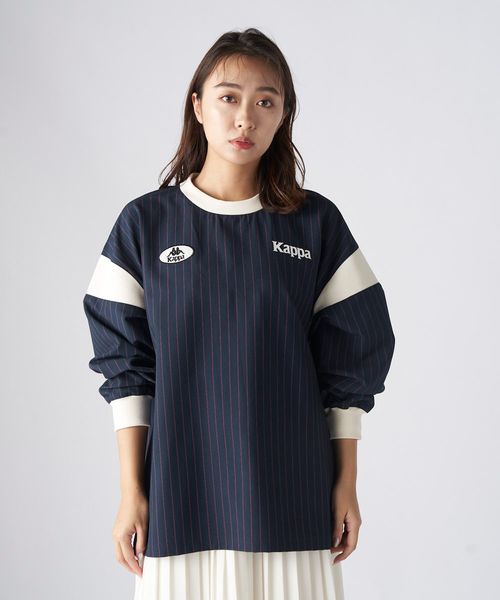 Kappa AUTHENTIC ユニセックス フットボールルックTシャツ グレー S ウィメンズインナー カッパ 493304 and ST アンドエスティ(旧ドットエスティ) Kappa AUTHENTIC ユニセックス フットボールルックTシャツ グレー S ウィメンズインナー カッパ 493304 and ST アンドエスティ(旧ドットエスティ)