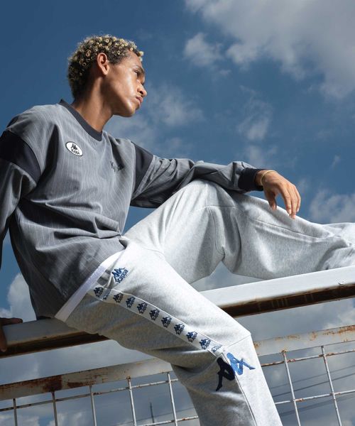 Kappa AUTHENTIC ユニセックス バンダスウェットパンツ ライトベージュ S メンズインナー カッパ 493309 and ST アンドエスティ(旧ドットエスティ) Kappa AUTHENTIC ユニセックス バンダスウェットパンツ ライトベージュ S メンズインナー カッパ 493309 and ST アンドエスティ(旧ドットエスティ)
