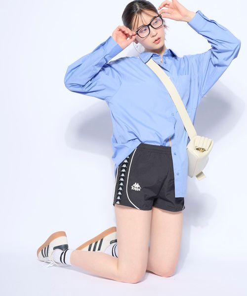 Kappa AUTHENTIC バンダ ウーブンショートパンツ ピンク XL ウィメンズボトムス カッパ 493323 and ST アンドエスティ(旧ドットエスティ) Kappa AUTHENTIC バンダ ウーブンショートパンツ ピンク XL ウィメンズボトムス カッパ 493323 and ST アンドエスティ(旧ドットエスティ)