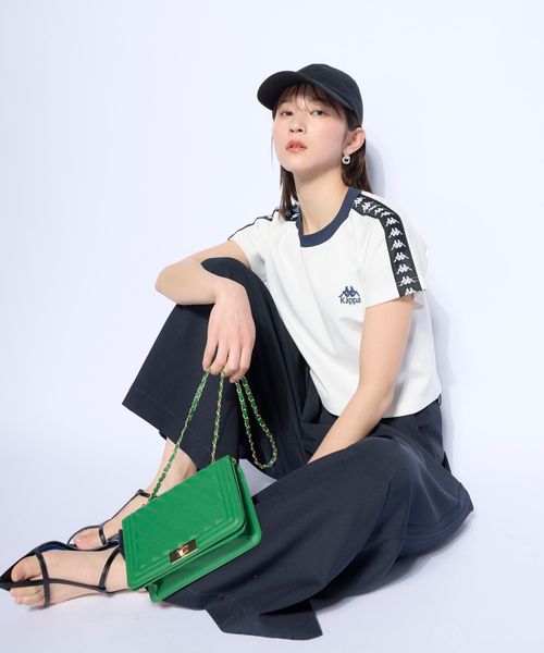 Kappa AUTHENTIC バンダ ラグランTシャツ レッド M ウィメンズインナー カッパ 493327 and ST アンドエスティ(旧ドットエスティ) Kappa AUTHENTIC バンダ ラグランTシャツ レッド M ウィメンズインナー カッパ 493327 and ST アンドエスティ(旧ドットエスティ)