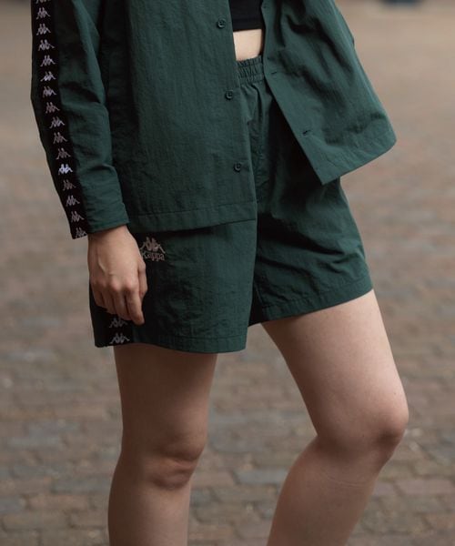 Kappa AUTHENTIC ユニセックス バンダ ナイロンショーツ オフホワイト L メンズボトムス カッパ 493333 and ST アンドエスティ(旧ドットエスティ) Kappa AUTHENTIC ユニセックス バンダ ナイロンショーツ オフホワイト L メンズボトムス カッパ 493333 and ST アンドエスティ(旧ドットエスティ)