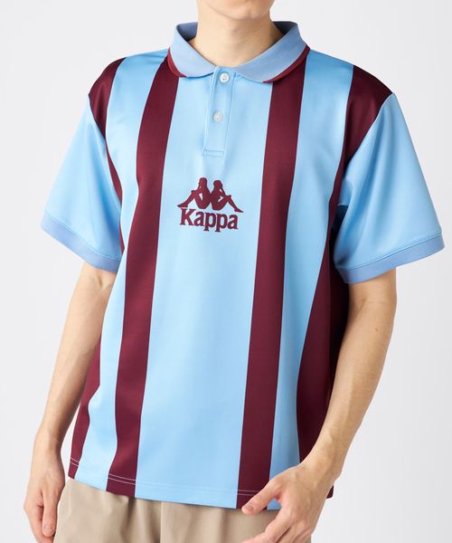 Kappa AUTHENTIC ユニセックス 水陸両用 カジュアルストライプゲームシャツ UPF50+ ピンク L メンズインナー カッパ 493337 and ST アンドエスティ(旧ドットエスティ) Kappa AUTHENTIC ユニセックス 水陸両用 カジュアルストライプゲームシャツ UPF50+ ピンク L メンズインナー カッパ 493337 and ST アンドエスティ(旧ドットエスティ)