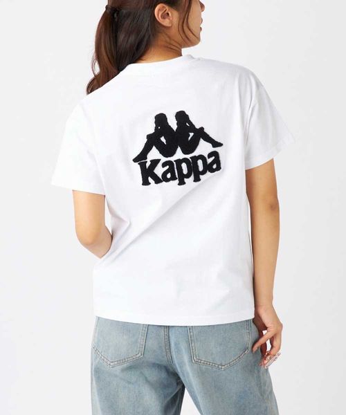 Kappa サガラ刺繍 オーバーサイズTシャツ レッド L ウィメンズインナー カッパ 587237 and ST アンドエスティ(旧ドットエスティ) Kappa サガラ刺繍 オーバーサイズTシャツ レッド L ウィメンズインナー カッパ 587237 and ST アンドエスティ(旧ドットエスティ)