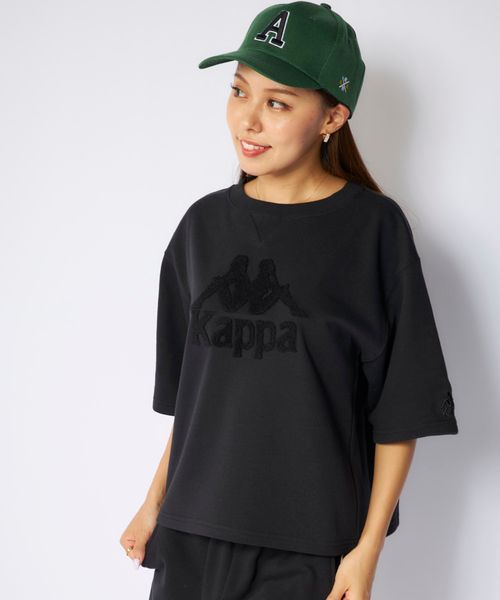 Kappa スウェットTシャツ セットアップトップス ピンク M ウィメンズインナー カッパ 587239 and ST アンドエスティ(旧ドットエスティ) Kappa スウェットTシャツ セットアップトップス ピンク M ウィメンズインナー カッパ 587239 and ST アンドエスティ(旧ドットエスティ)
