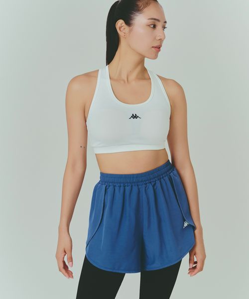 Kappa 【カップ/リフレクター付き】フィットネス スポーツブラトップ ホワイト M ウィメンズインナー カッパ 602599 and ST アンドエスティ(旧ドットエスティ) Kappa 【カップ/リフレクター付き】フィットネス スポーツブラトップ ホワイト M ウィメンズインナー カッパ 602599 and ST アンドエスティ(旧ドットエスティ)