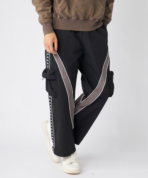 Kappa 【ユニセックス】【セットアップ対応】ワイドシルエット バンダトラックパンツ ピンク M ウィメンズボトムス カッパ 602609 and ST アンドエスティ(旧ドットエスティ) Kappa 【ユニセックス】【セットアップ対応】ワイドシルエット バンダトラックパンツ ピンク M ウィメンズボトムス カッパ 602609 and ST アンドエスティ(旧ドットエスティ)