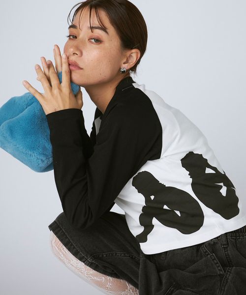 Kappa 【ショート丈】シルエットロゴ ラグランロンT レッド M ウィメンズインナー カッパ 602617 and ST アンドエスティ(旧ドットエスティ) Kappa 【ショート丈】シルエットロゴ ラグランロンT レッド M ウィメンズインナー カッパ 602617 and ST アンドエスティ(旧ドットエスティ)