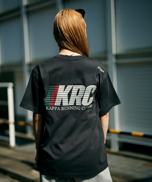 Kappa ≪Kappa×and ST ウェルネスクラブ≫ランニンググラフィック ユニセックスTシャツ ピンク L ウィメンズインナー カッパ 602622 and ST アンドエスティ(旧ドットエスティ) Kappa ≪Kappa×and ST ウェルネスクラブ≫ランニンググラフィック ユニセックスTシャツ ピンク L ウィメンズインナー カッパ 602622 and ST アンドエスティ(旧ドットエスティ)