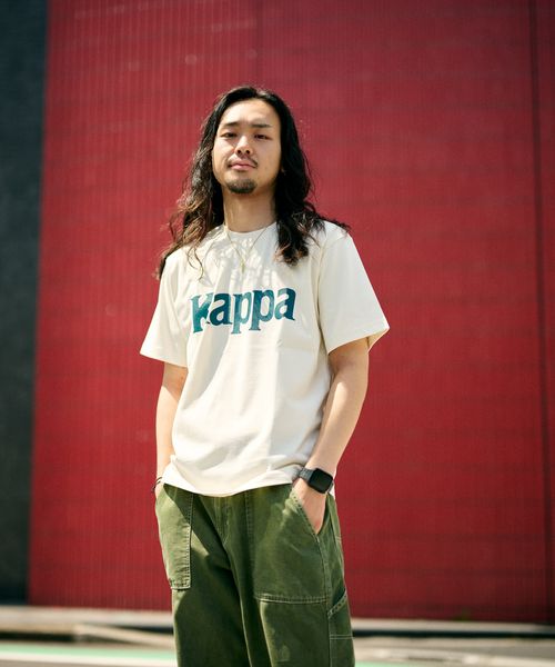 Kappa ≪Kappa×and ST ウェルネスクラブ≫Kappaロゴ ユニセックスTシャツ ホワイト S ウィメンズインナー カッパ 602626 and ST アンドエスティ(旧ドットエスティ) Kappa ≪Kappa×and ST ウェルネスクラブ≫Kappaロゴ ユニセックスTシャツ ホワイト S ウィメンズインナー カッパ 602626 and ST アンドエスティ(旧ドットエスティ)