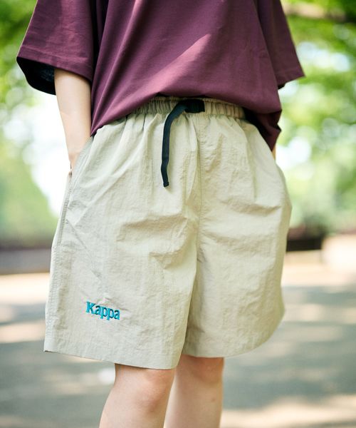 Kappa ≪Kappa×and ST ウェルネスクラブ≫水陸両用 ユニセックス ナイロンハーフパンツ ピンク L ウィメンズボトムス カッパ 602627 and ST アンドエスティ(旧ドットエスティ) Kappa ≪Kappa×and ST ウェルネスクラブ≫水陸両用 ユニセックス ナイロンハーフパンツ ピンク L ウィメンズボトムス カッパ 602627 and ST アンドエスティ(旧ドットエスティ)