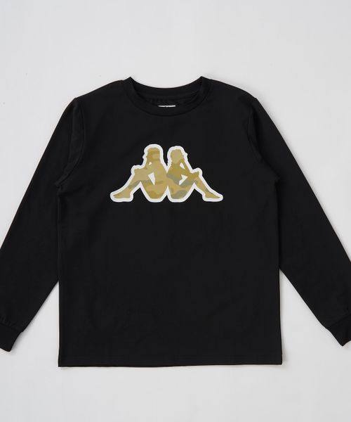 Kappa 【Kappa】長袖Tシャツ ピンク キッズ カッパ 611743 and ST アンドエスティ(旧ドットエスティ) Kappa 【Kappa】長袖Tシャツ ピンク キッズ カッパ 611743 and ST アンドエスティ(旧ドットエスティ)