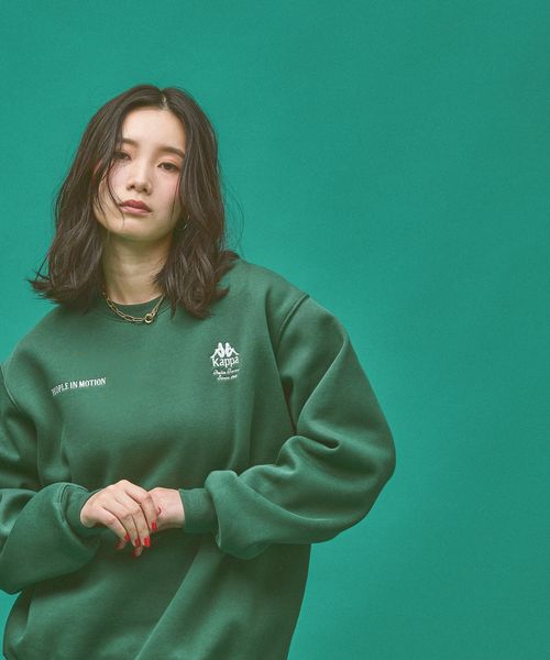 Kappa ≪Kappa×and ST ウェルネスクラブ≫シンプルロゴ ユニセックススウェット オフホワイト M ウィメンズインナー カッパ 629848 and ST アンドエスティ(旧ドットエスティ) Kappa ≪Kappa×and ST ウェルネスクラブ≫シンプルロゴ ユニセックススウェット オフホワイト M ウィメンズインナー カッパ 629848 and ST アンドエスティ(旧ドットエスティ)