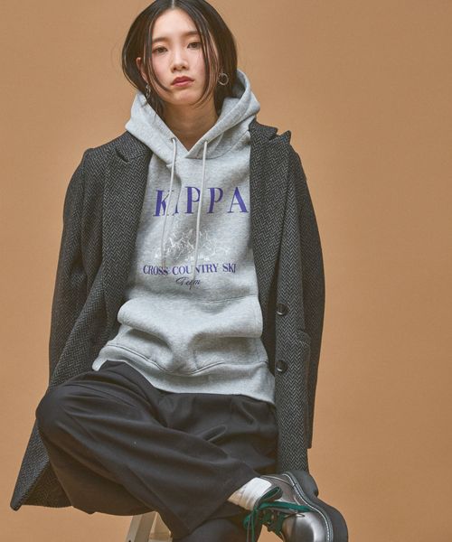 Kappa ≪Kappa×and ST ウェルネスクラブ≫スキーチームデザイン ユニセックスパーカー ライトベージュ M ウィメンズインナー カッパ 629855 and ST アンドエスティ(旧ドットエスティ) Kappa ≪Kappa×and ST ウェルネスクラブ≫スキーチームデザイン ユニセックスパーカー ライトベージュ M ウィメンズインナー カッパ 629855 and ST アンドエスティ(旧ドットエスティ)