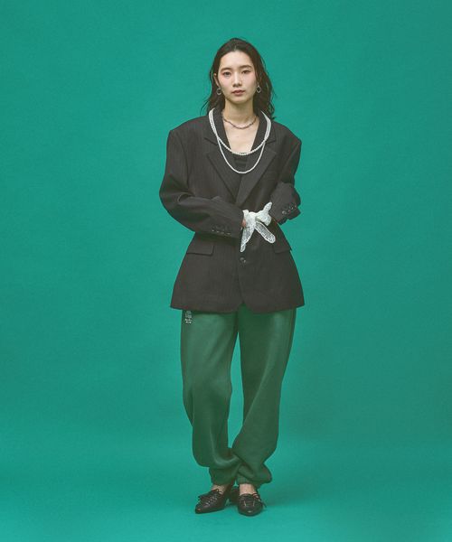 Kappa ≪Kappa×and ST ウェルネスクラブ≫シンプルロゴ ユニセックススウェットパンツ ライトベージュ M ウィメンズボトムス カッパ 629866 and ST アンドエスティ(旧ドットエスティ) Kappa ≪Kappa×and ST ウェルネスクラブ≫シンプルロゴ ユニセックススウェットパンツ ライトベージュ M ウィメンズボトムス カッパ 629866 and ST アンドエスティ(旧ドットエスティ)