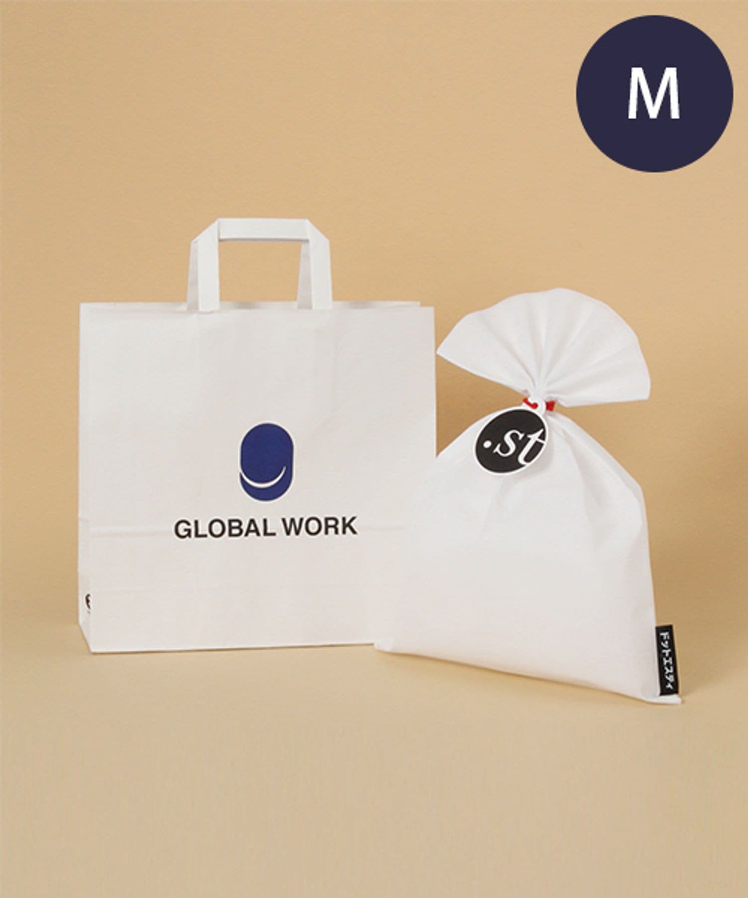Mサイズ】GLOBAL WORK×セルフギフトバッグ4点セット | [公式] st lab 