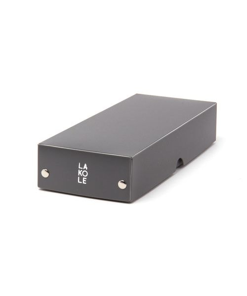 LAKOLE デスクペンボックス[一部店舗限定アイテム] 事務用品 シルバー FREE ラコレ 102299 and ST アンドエスティ（旧ドットエスティ）