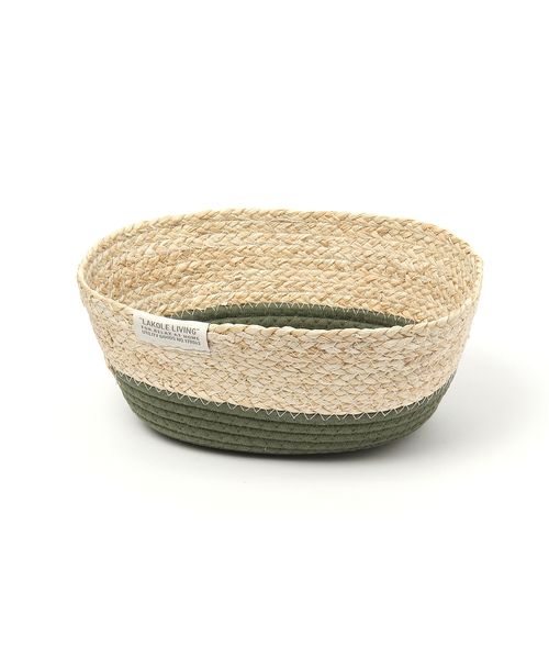LAKOLE バイカラーバスケット(M)/アウトレット価格 ストレージ用品 グリーン FREE ラコレ 105536 and ST アンドエスティ(旧ドットエスティ) LAKOLE バイカラーバスケット(M)/アウトレット価格 ストレージ用品 グリーン FREE ラコレ 105536 and ST アンドエスティ(旧ドットエスティ)