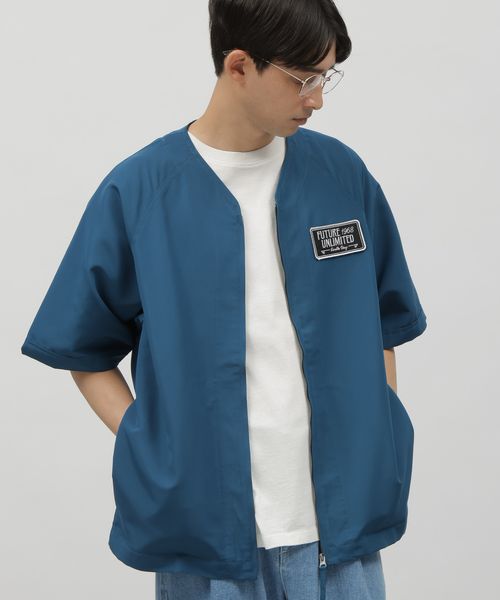 LAKOLE ベースボール刺繍シャツ ライトブルー L メンズインナー ラコレ 109262 and ST アンドエスティ(旧ドットエスティ) LAKOLE ベースボール刺繍シャツ ライトブルー L メンズインナー ラコレ 109262 and ST アンドエスティ(旧ドットエスティ)