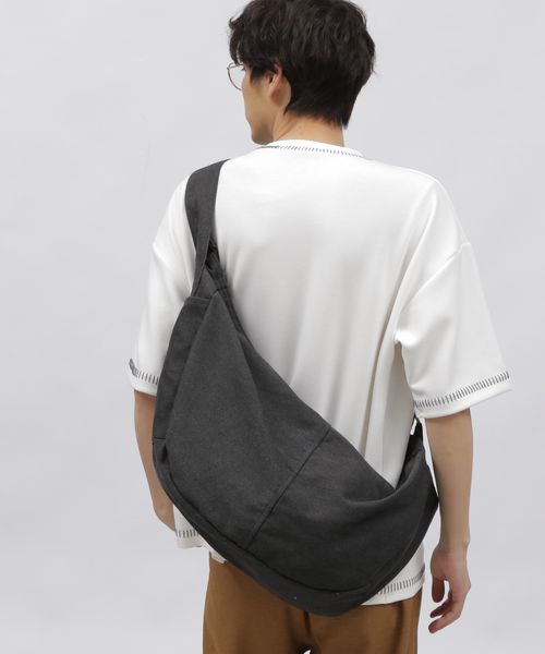 LAKOLE ZIPキャンバスショルダー シルバー FREE メンズグッズ ラコレ 110640 and ST アンドエスティ(旧ドットエスティ) LAKOLE ZIPキャンバスショルダー シルバー FREE メンズグッズ ラコレ 110640 and ST アンドエスティ(旧ドットエスティ)