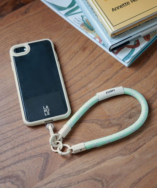 LAKOLE スマホハンドストラップ ガジェット オフホワイト FREE ラコレ 111630 and ST アンドエスティ(旧ドットエスティ) LAKOLE スマホハンドストラップ ガジェット オフホワイト FREE ラコレ 111630 and ST アンドエスティ(旧ドットエスティ)