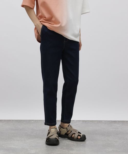 LAKOLE ストレッチデニムスキニーパンツ ネイビー S メンズボトムス ラコレ 111927 and ST アンドエスティ(旧ドットエスティ) LAKOLE ストレッチデニムスキニーパンツ ネイビー S メンズボトムス ラコレ 111927 and ST アンドエスティ(旧ドットエスティ)