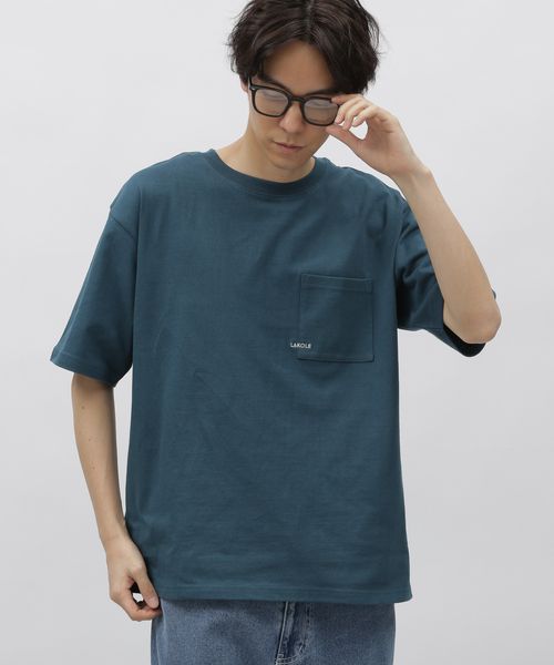 LAKOLE ラコレロゴポケットT/アウトレット価格 ライトブルー M メンズインナー ラコレ 112103 and ST アンドエスティ(旧ドットエスティ) LAKOLE ラコレロゴポケットT/アウトレット価格 ライトブルー M メンズインナー ラコレ 112103 and ST アンドエスティ(旧ドットエスティ)