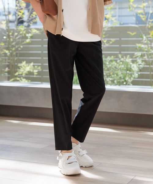 LAKOLE 【接触冷感】冷感FUNCTIONストレッチパンツ シルバー S メンズボトムス ラコレ 113989 and ST アンドエスティ(旧ドットエスティ) LAKOLE 【接触冷感】冷感FUNCTIONストレッチパンツ シルバー S メンズボトムス ラコレ 113989 and ST アンドエスティ(旧ドットエスティ)