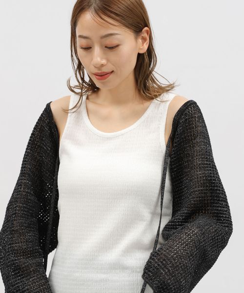 LAKOLE シャーリングタンク ライトグレー S ウィメンズインナー ラコレ 118345 and ST アンドエスティ(旧ドットエスティ) LAKOLE シャーリングタンク ライトグレー S ウィメンズインナー ラコレ 118345 and ST アンドエスティ(旧ドットエスティ)