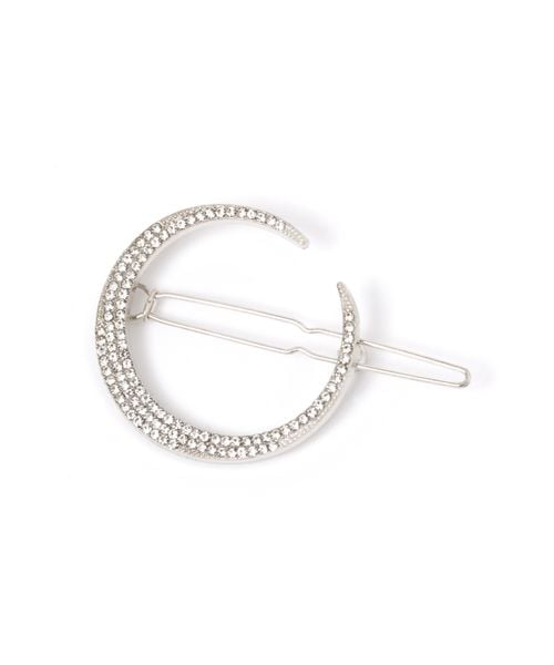LAKOLE ビジュームーンヘアクリップ ホワイト FREE ウィメンズグッズ ラコレ 121414 and ST アンドエスティ(旧ドットエスティ) LAKOLE ビジュームーンヘアクリップ ホワイト FREE ウィメンズグッズ ラコレ 121414 and ST アンドエスティ(旧ドットエスティ)