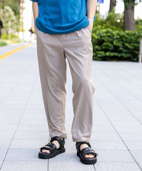 LAKOLE コレラクパンツTRスリムパンツ ベージュ XL メンズボトムス ラコレ 129337 and ST アンドエスティ(旧ドットエスティ) LAKOLE コレラクパンツTRスリムパンツ ベージュ XL メンズボトムス ラコレ 129337 and ST アンドエスティ(旧ドットエスティ)
