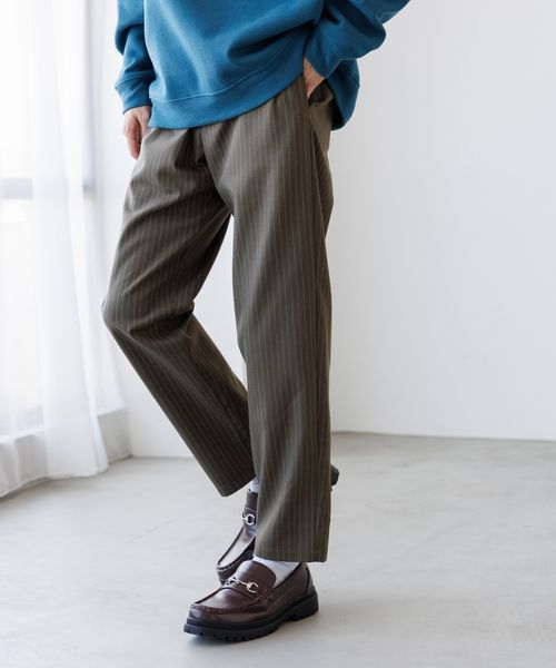 LAKOLE コレラクパンツTR柄スリムパンツ/アウトレット価格 グレー S メンズボトムス ラコレ 135030 and ST アンドエスティ(旧ドットエスティ) LAKOLE コレラクパンツTR柄スリムパンツ/アウトレット価格 グレー S メンズボトムス ラコレ 135030 and ST アンドエスティ(旧ドットエスティ)