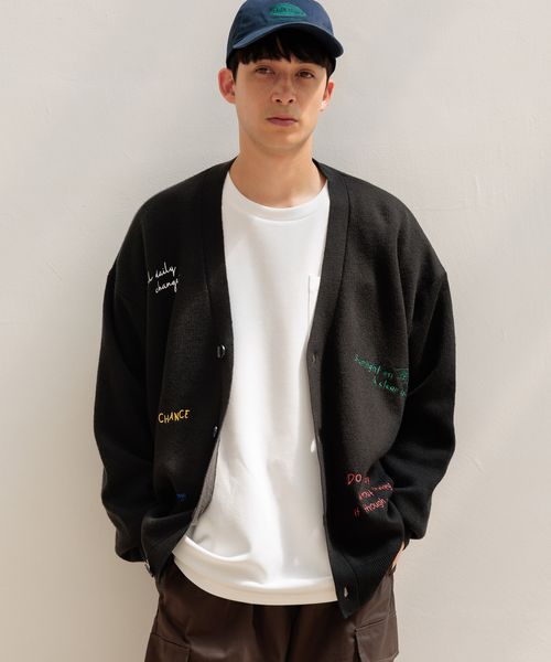 LAKOLE トビガラ刺繍カーディガン/アウトレット価格 シルバー M メンズインナー ラコレ 141061 and ST アンドエスティ(旧ドットエスティ) LAKOLE トビガラ刺繍カーディガン/アウトレット価格 シルバー M メンズインナー ラコレ 141061 and ST アンドエスティ(旧ドットエスティ)