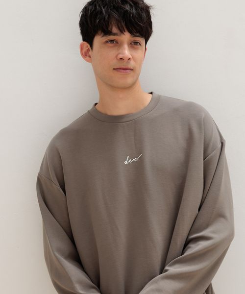 LAKOLE ライトダンボールロゴ長袖T/アウトレット価格 グレー S メンズインナー ラコレ 143056 and ST アンドエスティ(旧ドットエスティ) LAKOLE ライトダンボールロゴ長袖T/アウトレット価格 グレー S メンズインナー ラコレ 143056 and ST アンドエスティ(旧ドットエスティ)