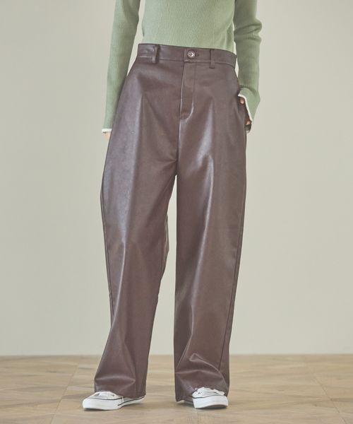 LAKOLE FLカーブパンツ/アウトレット価格 ライトベージュ M ウィメンズボトムス ラコレ 143181 and ST アンドエスティ(旧ドットエスティ) LAKOLE FLカーブパンツ/アウトレット価格 ライトベージュ M ウィメンズボトムス ラコレ 143181 and ST アンドエスティ(旧ドットエスティ)