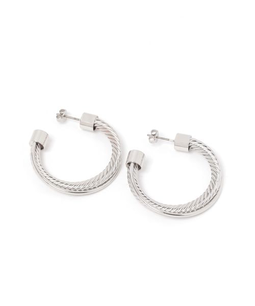 LAKOLE フープレンピアス ホワイト FREE ウィメンズグッズ ラコレ 147768 and ST アンドエスティ(旧ドットエスティ) LAKOLE フープレンピアス ホワイト FREE ウィメンズグッズ ラコレ 147768 and ST アンドエスティ(旧ドットエスティ)