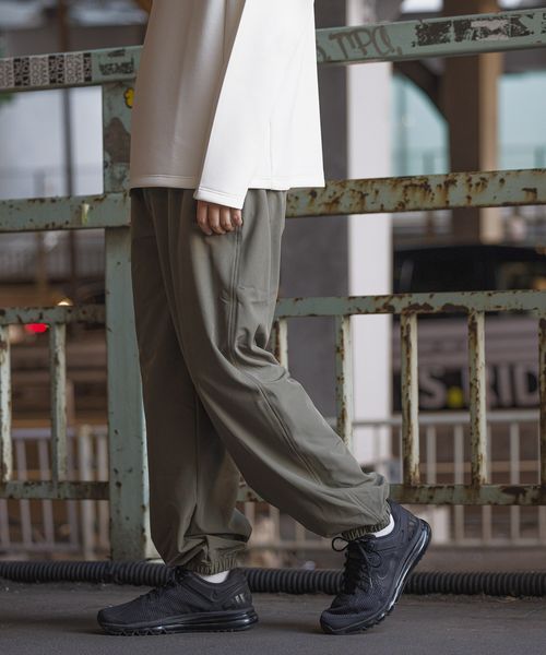 LAKOLE ストレッチイージーパンツ<PARK by LAKOLE>/アウトレット価格 グリーン M メンズボトムス ラコレ 150535 and ST アンドエスティ(旧ドットエスティ) LAKOLE ストレッチイージーパンツ<PARK by LAKOLE>/アウトレット価格 グリーン M メンズボトムス ラコレ 150535 and ST アンドエスティ(旧ドットエスティ)