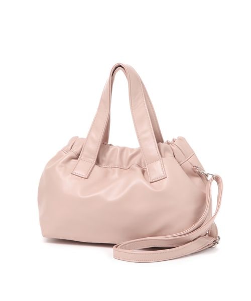 LAKOLE クチギャザーミニショルダーバッグ ピンク FREE ウィメンズグッズ ラコレ 152716 and ST アンドエスティ(旧ドットエスティ) LAKOLE クチギャザーミニショルダーバッグ ピンク FREE ウィメンズグッズ ラコレ 152716 and ST アンドエスティ(旧ドットエスティ)