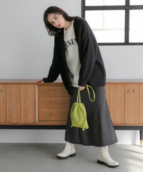 プリーツ巾着2WAYバッグ | [公式]ラコレ（LAKOLE）通販